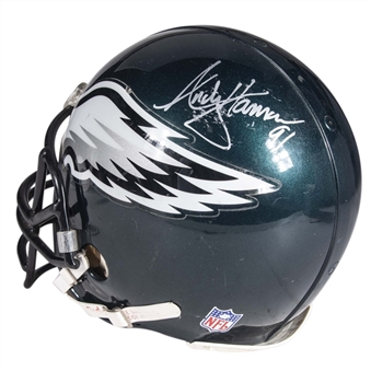 1996 Andy Harmon Game Used Philadelphia Eagles Helmet (Team COA)